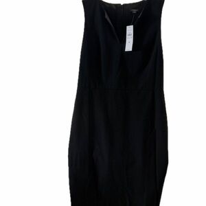 Brand New Ann Taylor Black Sleeveless Dress With Tags